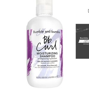 Bumble and bumble Curl Shampoo in Purple and White